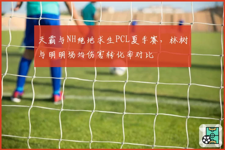 天霸与NH绝地求生PCL夏季赛,林树与明明场均伤害转化率对比