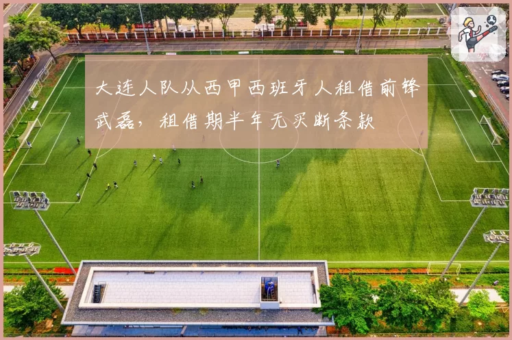 大连人队从西甲西班牙人租借前锋武磊，租借期半年无买断条款